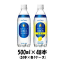 サッポロ おいしい炭酸水（プレーン、レモン）セット 500ml×48本（2ケース） 本州送料無料　四国は+200円、九州・北海道は+500円、沖縄は+3000円ご注文後に加算 ギフト 父親 誕生日 プレゼント