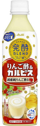 発酵ＢＬＥＮＤりんご酢＆カルピスPET500ml24本1ケース9月10日以降のお届け本州送料無料四国は+200円、九 