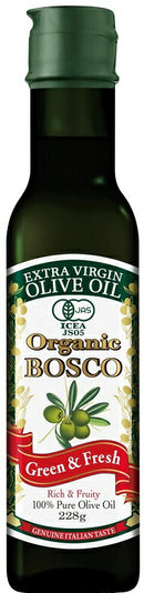 日清オイリオ ボスコ オーガニックエキストラバージンオリーブオイル 228g 1本 ギフト 父親 誕生日 プレゼント