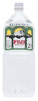 水 富士ミネラルウォーター ペット 2000ml 2L 6本 1ケース FUJI MINERAL ギフト 父親 誕生日 プレゼント