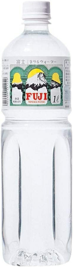 水 富士ミネラルウォーター 1000ml 1Lペット 1000ml 1L 12本 1ケース FUJI MINERAL ギフト 父親 誕生日 プレゼント