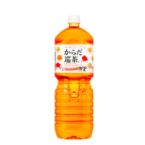 からだ巡茶 ペコらくボトル 2L PET（１ケース） 2000ml 2L 6本 1ケース 送料無料 ギフト 父親 誕生日 プレゼント