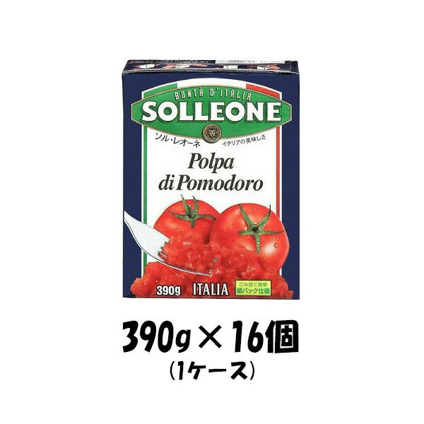 SOLLEONE ソル・レオーネ ダイストマト 390g 16パック 1ケース 本州送料無料　四国は+200円、九州・北海道は+500円、沖縄は+3000円ご注文後に加算 ギフト 父親 誕生日 プレゼント