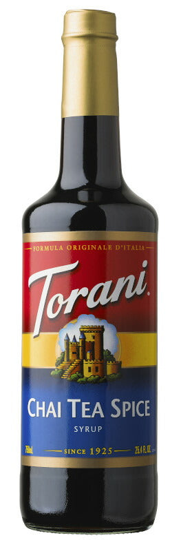 トラーニ torani フレーバーシロップ チャイティースパイス 750ml 1本 flavored syrop 東洋ベバレッジ ギフト 父親 誕生日 プレゼント