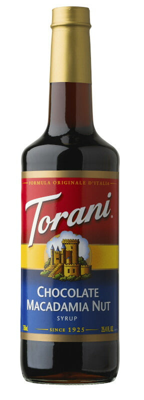 トラーニ torani フレーバーシロップ チョコレートマカダミアナッツ 750ml 1本 flavored syrop 東洋ベバレッジ ギフト 父親 誕生日 プレゼント