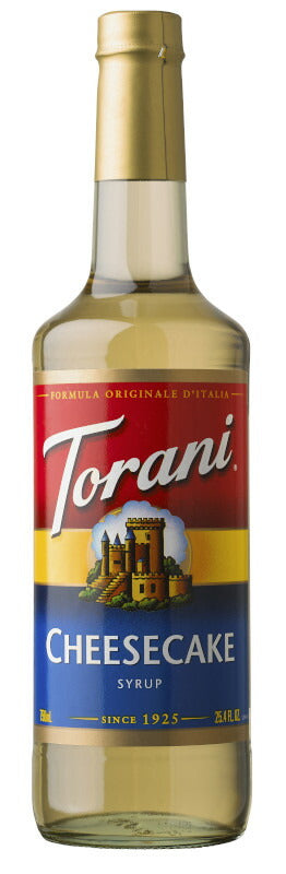 トラーニ torani フレーバーシロップ チーズケーキ 750ml 1本 flavored syrop 東洋ベバレッジ ギフト 父親 誕生日 プレゼント