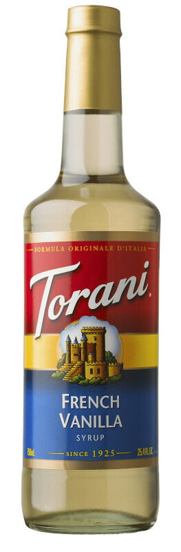 トラーニ torani フレーバーシロップ フレンチバニラ 750ml 1本 flavored syrop 東洋ベバレッジ ギフト 父親 誕生日 プレゼント