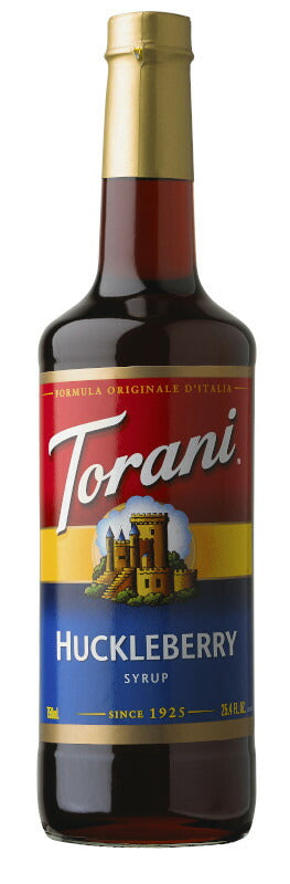 トラーニ torani フレーバーシロップ ハックルベリー 750ml 1本 flavored syrop 東洋ベバレッジ ギフト 父親 誕生日 プレゼント