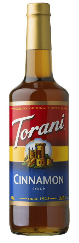 トラーニ torani フレーバーシロップ シナモン 750ml 1本 flavored syrop 東洋ベバレッジ ギフト 父親 誕生日 プレゼント