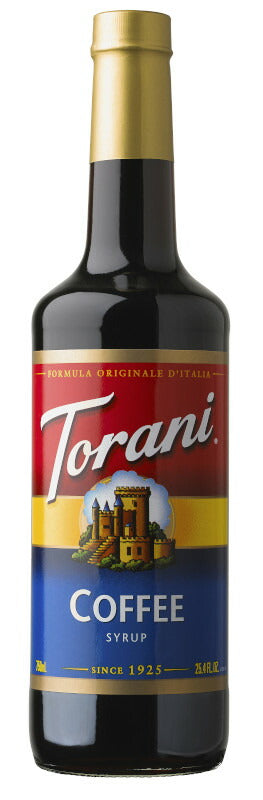 トラーニ torani フレーバーシロップ コーヒー 750ml 1本 flavored syrop 東洋ベバレッジ ギフト 父親 誕生日 プレゼント