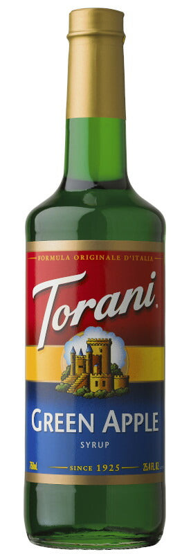 トラーニ torani フレーバーシロップ グリーンアップル 750ml 1本 flavored syrop 東洋ベバレッジ ギフト 父親 誕生日 プレゼント
