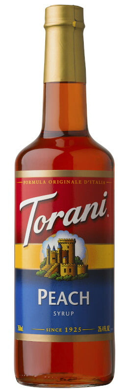 トラーニ torani フレーバーシロップ ピーチ 750ml 1本 flavored syrop 東洋ベバレッジ ギフト 父親 誕生日 プレゼント