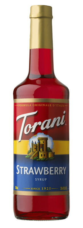 トラーニ torani フレーバーシロップ ストロベリー 750ml 1本 flavored syrop 東洋ベバレッジ ギフト 父親 誕生日 プレゼント