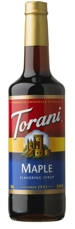 トラーニ torani フレーバーシロップ メープル 750ml 1本 flavored syrop 東洋ベバレッジ ギフト 父親 誕生日 プレゼント