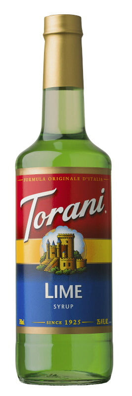 トラーニ torani フレーバーシロップ ライム 750ml 1本 flavored syrop 東洋ベバレッジ ギフト 父親 誕生日 プレゼント