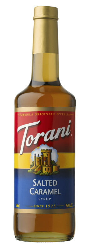 トラーニ torani フレーバーシロップ 塩キャラメル 750ml 1本 flavored syrop 東洋ベバレッジ ギフト 父親 誕生日 プレゼント