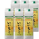 大分県 三和酒類 いいちこ 麦 25度 1800mlパック×6本（1ケース） 1.8L 本州送料無料　四国は+200円、九州・北海道は+500円、沖縄は+3000円ご注文後に加算 ギフト 父親 誕生日 プレゼント