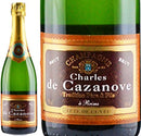 シャンパーニュ シャルル・ド・カザノーヴ・ブリュット 750ml×1本 Charles de Cazanove Brut ギフト 父親 誕生日 プレゼント