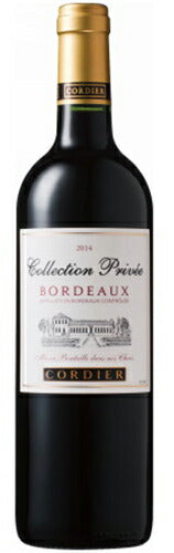 コーディア コレクション・プリベ ボルドー 赤 750ml Cordier Collection Privee Bordeaux Rouge ギフト 父親 誕生日 プレゼント