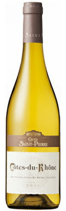 カーブ・サン・ピエール コート・デュ・ローヌ 白 750ml Les Caves Saint Pierre Cotes du Rhone ギフト 父親 誕生日 プレゼント