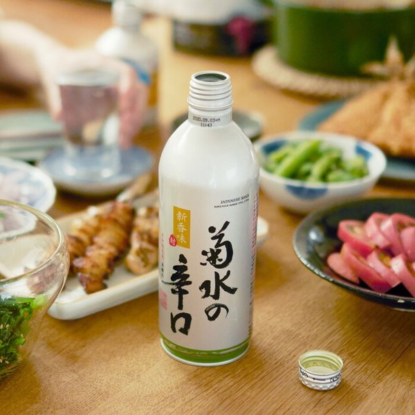 日本酒 菊水の辛口（缶） 500ml 24本 1ケース お酒